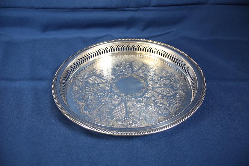 Serving Trays Silver and Stainless
