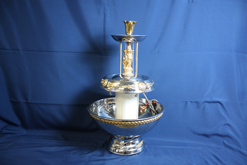 Gold Beverage Fountain - 5 Gallons