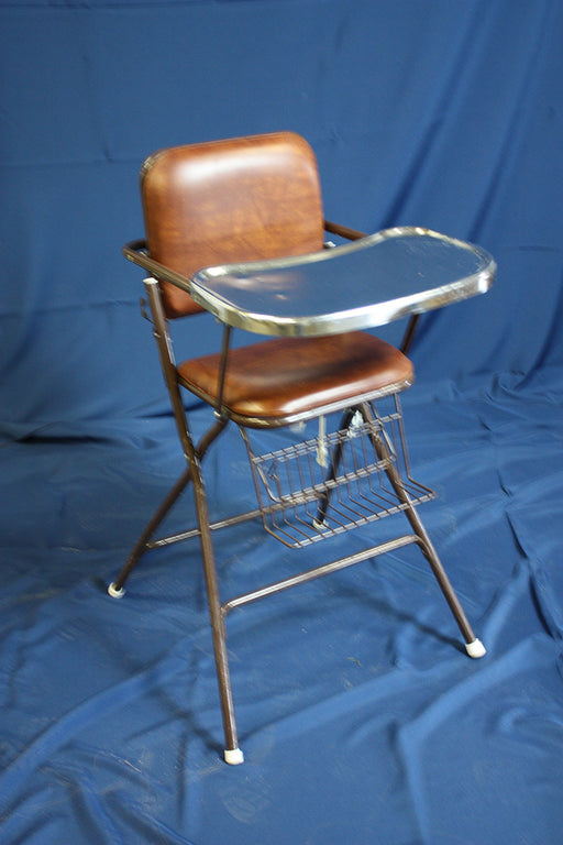 Metal High Chair with tray