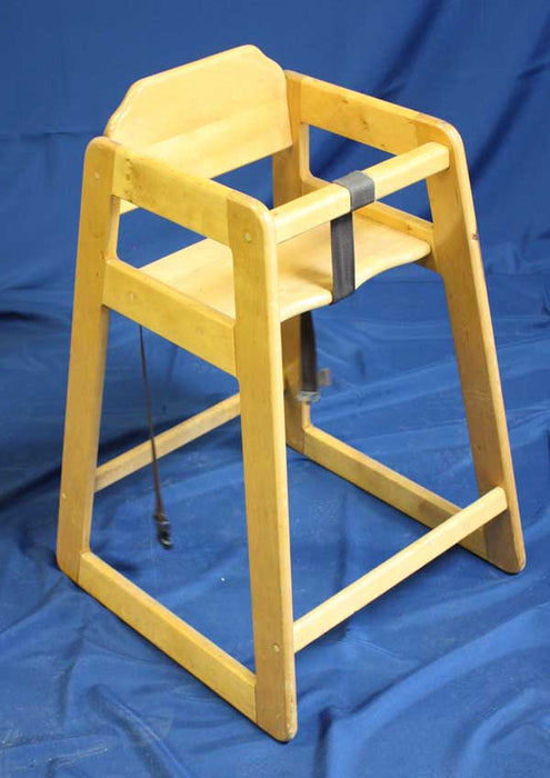 Wood High Chair, no tray