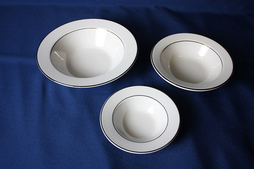 Ivory China with Gold Bowls