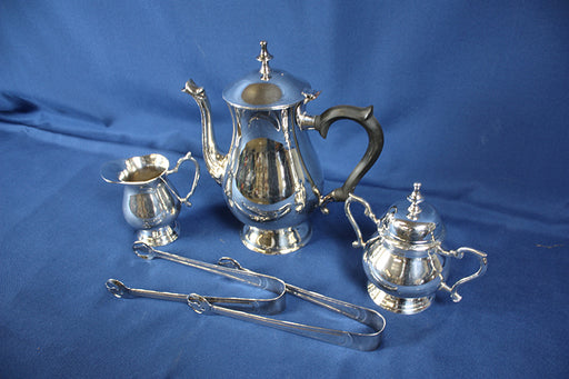 Silver Sugar and Creamer Set